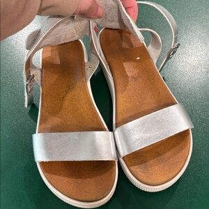 MIA Silver Kids Sandals